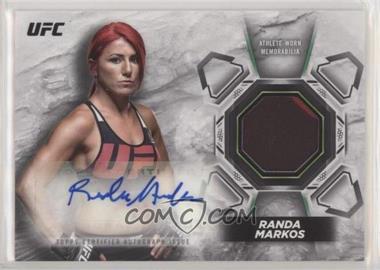 2018 Topps UFC Knockout - Knockout Autograph Relics #KAR-RM - Randa Markos /199