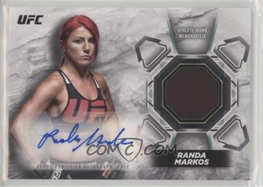 2018 Topps UFC Knockout - Knockout Autograph Relics #KAR-RM - Randa Markos /199