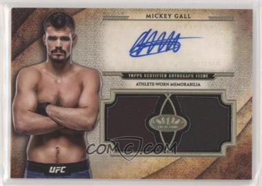 2018 Topps UFC Knockout - Tier One Dual Relic Autographs #ADR-MG - Mickey Gall /175