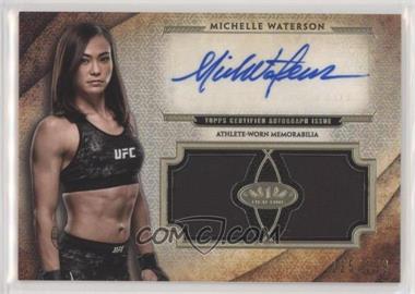 2018 Topps UFC Knockout - Tier One Dual Relic Autographs #ADR-MW - Michelle Waterson /199