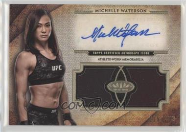 2018 Topps UFC Knockout - Tier One Dual Relic Autographs #ADR-MW - Michelle Waterson /199