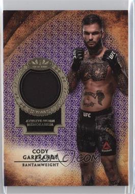 2018 Topps UFC Knockout - Tier One Relics - Purple #TOR-CG - Cody Garbrandt /25