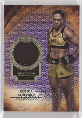 2018 Topps UFC Knockout - Tier One Relics - Purple #TOR-JA - Jessica Andrade /25