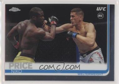 2019 Topps Chrome UFC - [Base] #32 - Niko Price