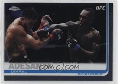 2019 Topps Chrome UFC - [Base] #57 - Israel Adesanya