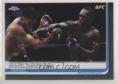 2019 Topps Chrome UFC - [Base] #57 - Israel Adesanya