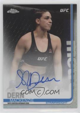 2019 Topps Chrome UFC - Fighter Autographs #FA-MD - Mackenzie Dern