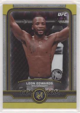 2019 Topps Museum Collection - [Base] - Gold #30 - Leon Edwards /75