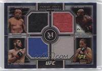 Daniel Cormier, Amanda Nunes, Jon Jones, Khabib Nurmagomedov #/50