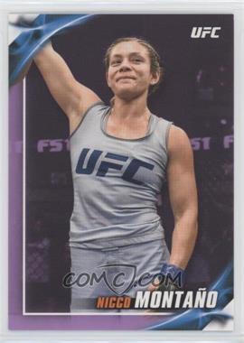 2019 Topps UFC Knockout - [Base] - Purple #73 - Nicco Montaño /25