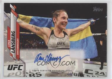 2020 Topps UFC - UFC Athlete Autographs #UFCA-LL - Lina Lansberg