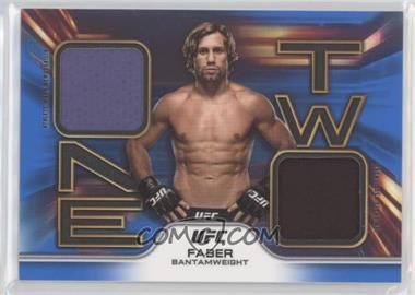 2020 Topps UFC Knockout - 1-2 Combo Relics - Blue #CR-UF - Urijah Faber /50