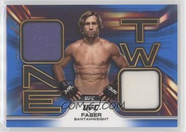 2020 Topps UFC Knockout - 1-2 Combo Relics - Blue #CR-UF - Urijah Faber /50