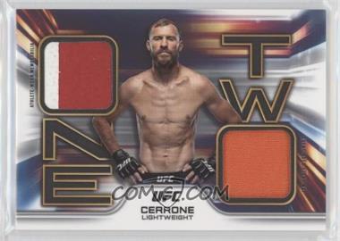 2020 Topps UFC Knockout - 1-2 Combo Relics #CR-DCE - Donald Cerrone /100