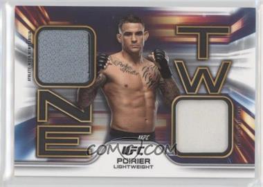 2020 Topps UFC Knockout - 1-2 Combo Relics #CR-DP - Dustin Poirier /100