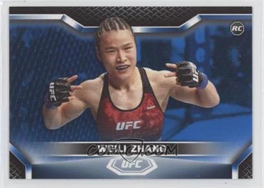 2020 Topps UFC Knockout - [Base] - Blue #5 - Weili Zhang /75