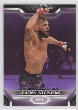 2020 Topps UFC Knockout - [Base] - Purple #38 - Jeremy Stephens /25