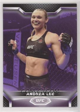2020 Topps UFC Knockout - [Base] - Purple #66 - Andrea Lee /25