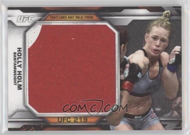 2020 Topps UFC Knockout - Jumbo Fight Mat Relic Horizontal #JFR-HH - Holly Holm /85