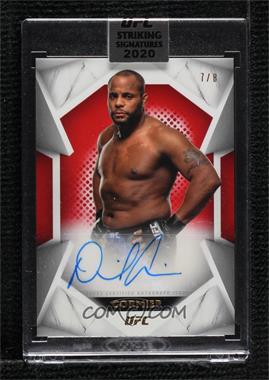 2020 Topps UFC Striking Signatures - [Base] - Red #STS-DC - Daniel Cormier /8 [Uncirculated]