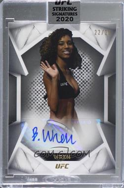 2020 Topps UFC Striking Signatures - [Base] - Silver #STS-BW - Brookliyn Wren /25 [Uncirculated]