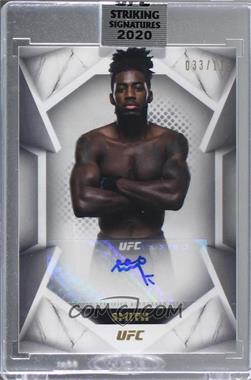 2020 Topps UFC Striking Signatures - [Base] #STS-DS - Devonte Smith /116 [Uncirculated]