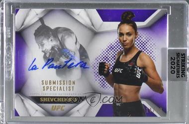 2020 Topps UFC Striking Signatures - Submission Specialist Autographs - Purple #SUS-AS - Antonina Shevchenko /99 [Uncirculated]