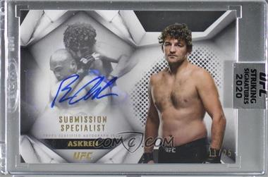 2020 Topps UFC Striking Signatures - Submission Specialist Autographs - Silver #SUS-BA - Ben Askren /25 [Uncirculated]