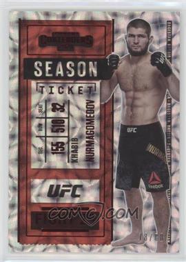 2021 Panini Chronicles UFC - [Base] - Asia Red #2 - Contenders Season Ticket - Khabib Nurmagomedov /88