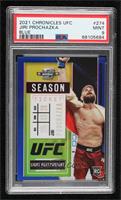 Contenders Optic Season Ticket - Jiri Prochazka [PSA 9 MINT] #/99