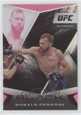 2021 Panini Chronicles UFC - [Base] - Pink #117 - Panini Black - Donald Cerrone