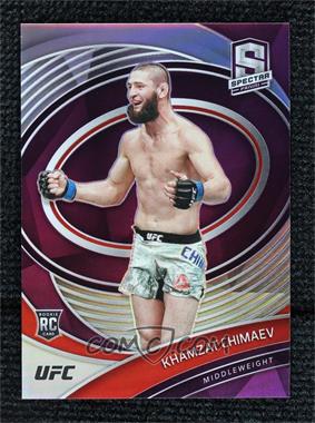 2021 Panini Chronicles UFC - [Base] - Purple #293 - Spectra - Khamzat Chimaev /49