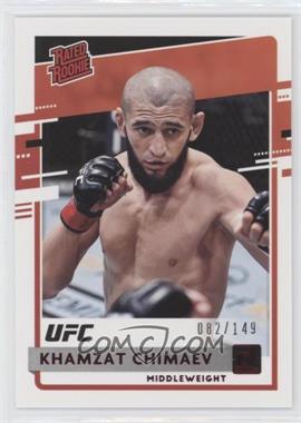 2021 Panini Chronicles UFC - [Base] - Red #25 - Donruss Rated Rookies - Khamzat Chimaev /149