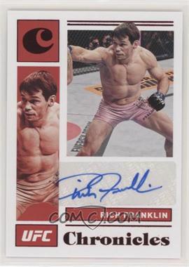 2021 Panini Chronicles UFC - Chronicles Signatures - Red #CS-RFK - Rich Franklin
