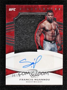 2021 Panini Chronicles UFC - Crown Royale Silhouettes #CR-FNG - Francis Ngannou /79