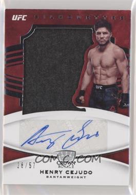 2021 Panini Chronicles UFC - Crown Royale Silhouettes #CR-HCJ - Henry Cejudo /57