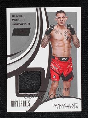 2021 Panini Immaculate Collection UFC - Materials #M-DPR - Dustin Poirier /99