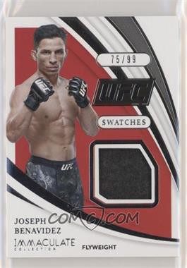 2021 Panini Immaculate Collection UFC - Swatches #S-JBV - Joseph Benavidez /99