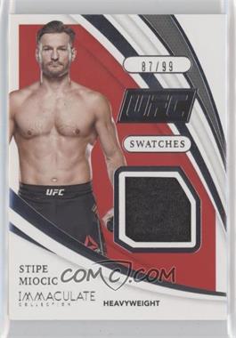 2021 Panini Immaculate Collection UFC - Swatches #S-SMC - Stipe Miocic /99