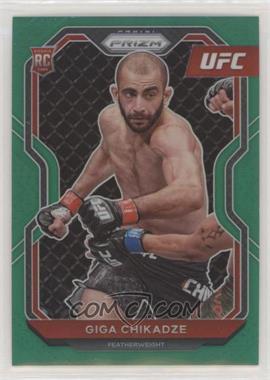 2021 Panini Prizm UFC - [Base] - Green Prizm #72 - Giga Chikadze