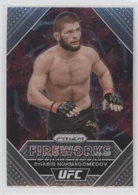 2021 Panini Prizm UFC - Fireworks #18 - Khabib Nurmagomedov