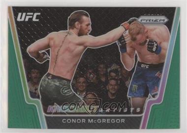 2021 Panini Prizm UFC - Knockout Artists - Green Prizm #16 - Conor McGregor