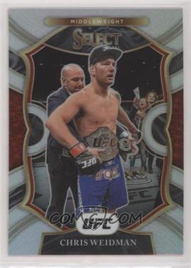 2021 Panini Select UFC - [Base] - Silver Prizm #78 - Concourse - Chris Weidman