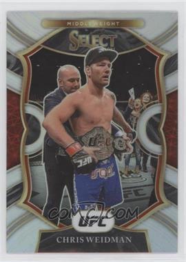 2021 Panini Select UFC - [Base] - Silver Prizm #78 - Concourse - Chris Weidman