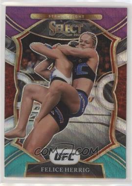 2021 Panini Select UFC - [Base] - Tri-Color Prizm #82 - Concourse - Felice Herrig