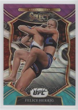 2021 Panini Select UFC - [Base] - Tri-Color Prizm #82 - Concourse - Felice Herrig