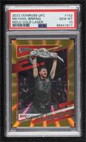 Michael Bisping [PSA 10 GEM MT] #/10