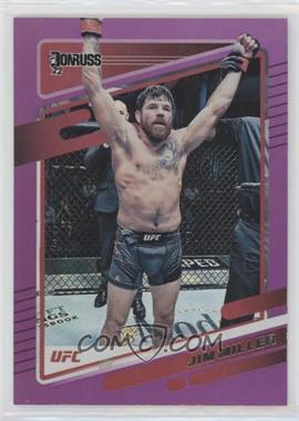 2022 Donruss UFC - [Base] - Purple Flood #141 - Jim Miller