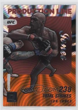 2022 Donruss UFC - Production Line - Holo Orange Laser #4 - Jon Jones