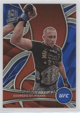 2022 Panini Chronicles UFC - [Base] - Blue #392 - Spectra - Georges St-Pierre /99